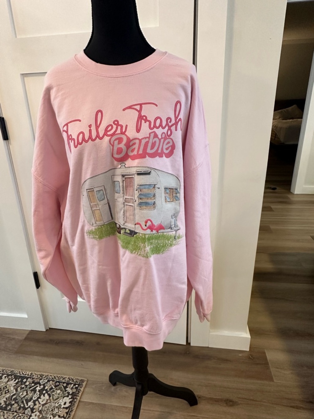 Trailer Trash Barbie Sweatshirt Size XXL
